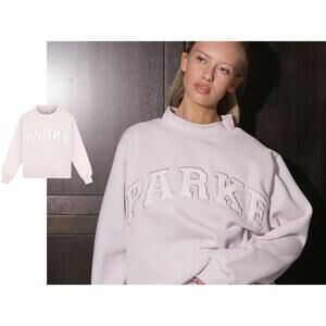 Parke Varsity Mockneck Lilac + White / SOLD OUT / S/M